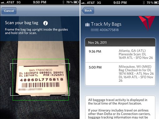 delta baggage tracking